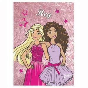 Pamiętnik cekinowy Paso A6/80 Barbie Różowy